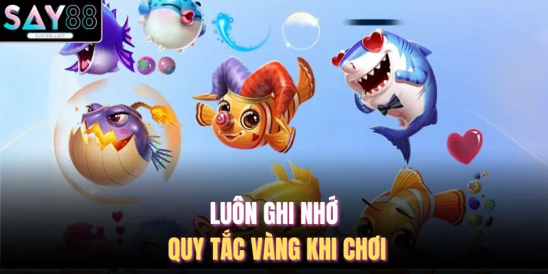 Mẹo Bắn Cá Đổi Thưởng - 5 Mưu Mẹo Hay Ở Nhà Cái SAY88 4 Luôn ghi nhớ quy tắc vàng khi chơi