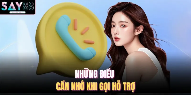 Liên Hệ SAY88 4 Những điều cần nhớ khi gọi hỗ trợ